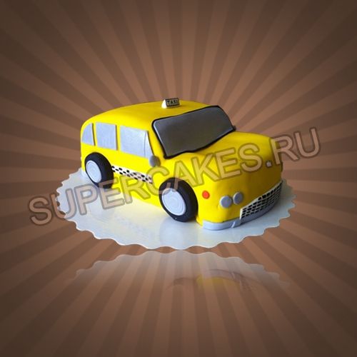 Торт - машинка (транспорт для детей) - D313