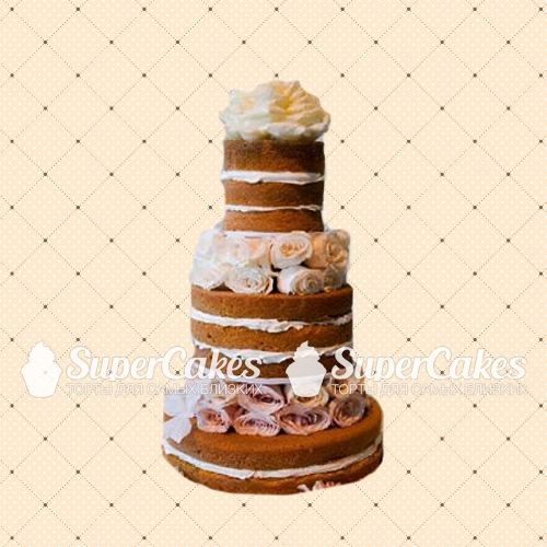 Креативные свадебные торты - S352