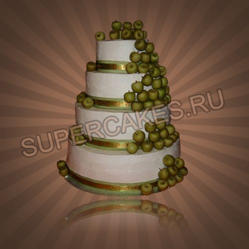 Яркие свадебные торты - S202