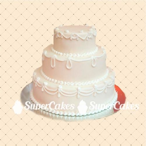 Классические свадебные торты - S419