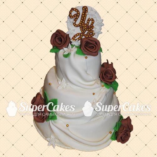 Классические свадебные торты - S292