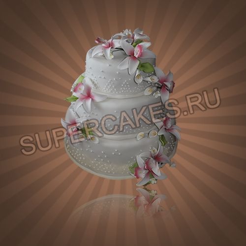 Классические свадебные торты - S55