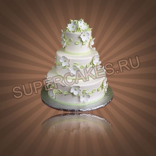 Классические свадебные торты - S106