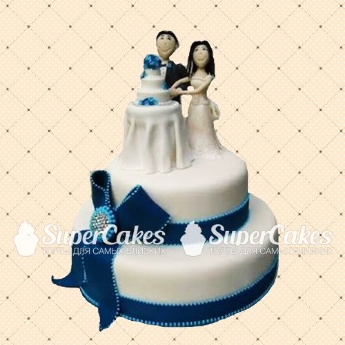 Креативные свадебные торты - S251