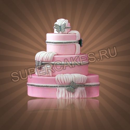 Яркие свадебные торты - S185