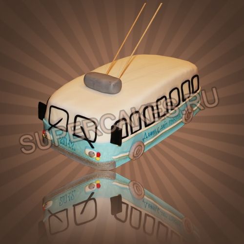 Торт - машинка (транспорт для детей) - D415
