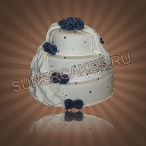 Классические свадебные торты - S68