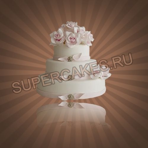 Классические свадебные торты - S193