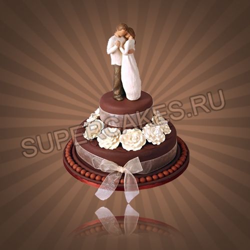 Яркие свадебные торты - S189