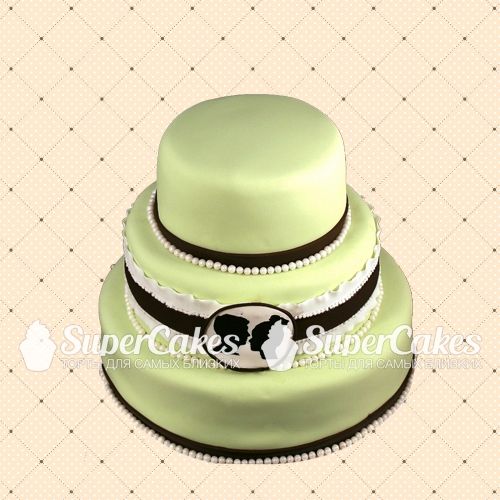 Классические свадебные торты - S374