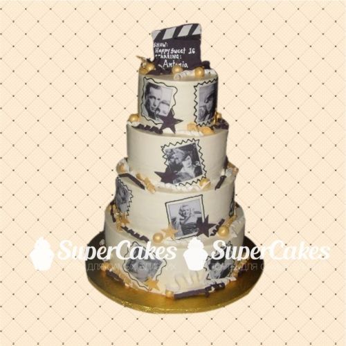 Креативные свадебные торты - S411