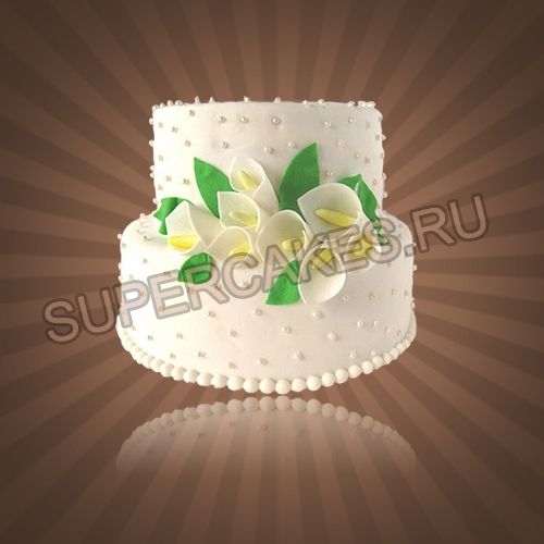 Классические свадебные торты - S97