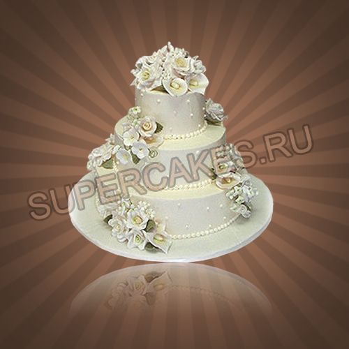 Классические свадебные торты - S98
