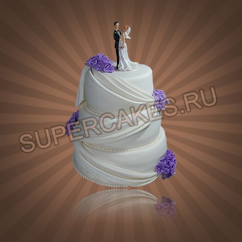 Классические свадебные торты - S103