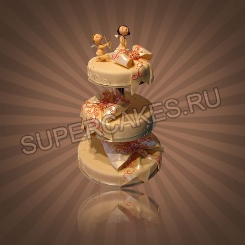 Яркие свадебные торты - S171