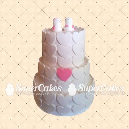 Классические свадебные торты - S346