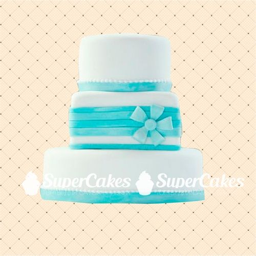 Яркие свадебные торты - S404