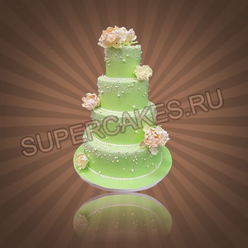 Яркие свадебные торты - S176
