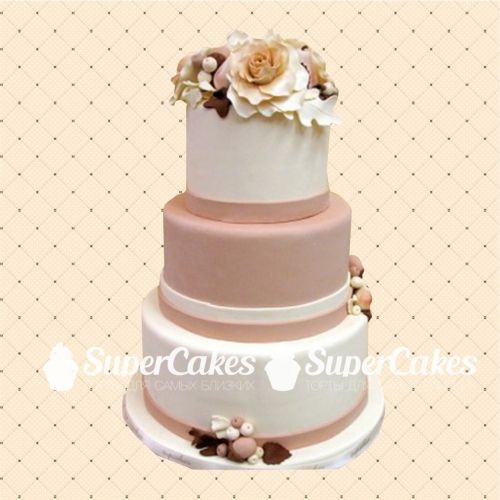 Классические свадебные торты - S417