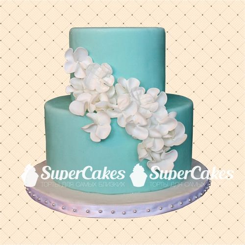 Яркие свадебные торты - S391