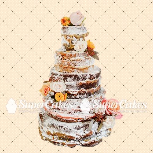 Креативные свадебные торты - S307