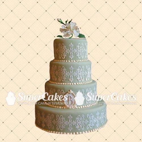 Классические свадебные торты - S373