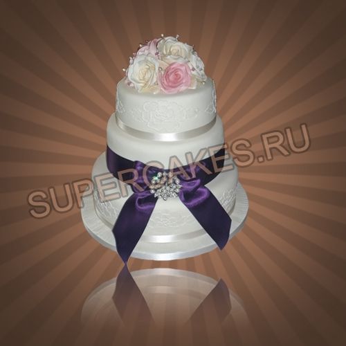 Классические свадебные торты - S170